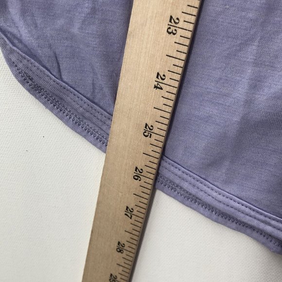 Lululemon Cool light Purple Sleeveless Flowy Racerback Pullover Tank Top Size 2 - Picture 3 of 6